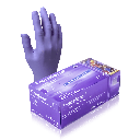 Aurelia Transform Medical Nitrile Gloves, 3.2 mil, Textured, Powder-Free, Blue, X-Large, Box of 100