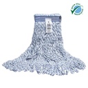 Candy Looped-End Floor Finish Mop, Narrow Band, Large, 20 oz