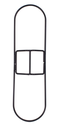 Clip-On Dust Mop Frame, 60 in