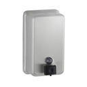 Bobrick Distributeur de savon vertical, acier inoxydable