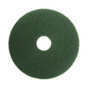 Globe Commercial Scrubbing Floor Pad, Green, 20"