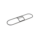 Globe Commercial Snap-On Dust Mop Frame, 24" x 5"