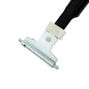 Globe Commercial Metal Handle for Clip-On Dust Mop Frames, 60"