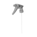 Globe Commercial Chemical-Resistant Trigger Sprayer, Grey, 9.25" Dip Tube
