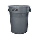 Globe Commercial Waste Container, 20 gal, Grey