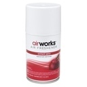 Hospeco AirWorks Metered Aerosol Air Freshener, Orchard Spice, 7 oz