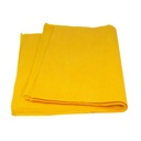 Hospeco TaskBrand Treated Dusting Cloth, Stretch, 24 x 24 in, Yellow/Orange, Case of 100
