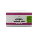 Imaflex Garbage Bags, 22 x 24 in, Black, Case of 500