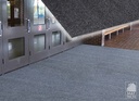 Matting Technology Dura Dot Custom Mat, 2 m Wide, Beige, Sold per Linear Inch
