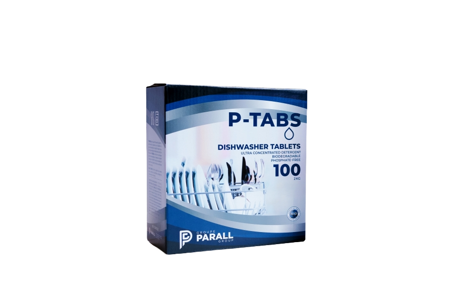 Dishwasher Tablets, P-Tabs, Box of 100