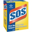 S.O.S Steel Wool Soap Pads, Pack of 18
