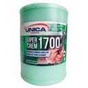 Unica Super Crem 1700 Waterless Industrial Hand Cleaner with Pumice, 4 L