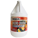 Unica Micro Orange Concentrated Orange Oil Cleaner Degreaser, 4 L
