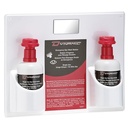 Wayne Safety Eyewash Wall Station with 2 Full 32 oz Bottles