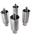CMA Dishmachines Stainless Steel Legs, 4 in, Set of 4, High Temp Undercounters