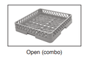 CMA Dishmachines Open Combination Dishrack, Case of 6